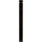 Ekena Millwork Loera Wrought Iron Bracket, (Single center brace), Antiqued Brass 1 1/2"W x 12"D x 15"H BKTM01X12X15SLOABS - alternate 6